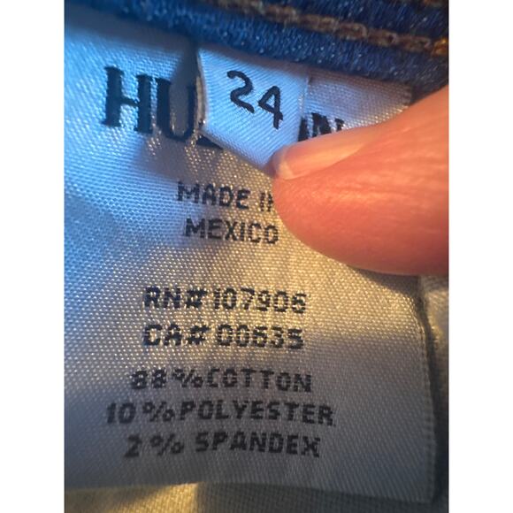 Hudson Collin Flap Skinny Ankle Zenith Light Blue Wash 24” VGC - Picture 7 of 9